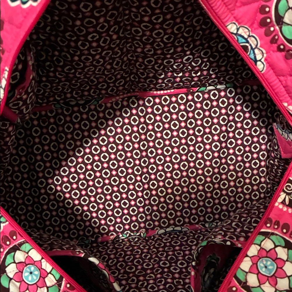 Vera Bradley Pink Cupcake Weekender Bag - Picture 2 of 3